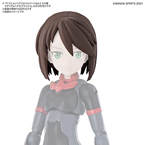 30MS Option Hairstyle Parts Vol.2 All 4 Types (Plastic model) NEW from Japan_6