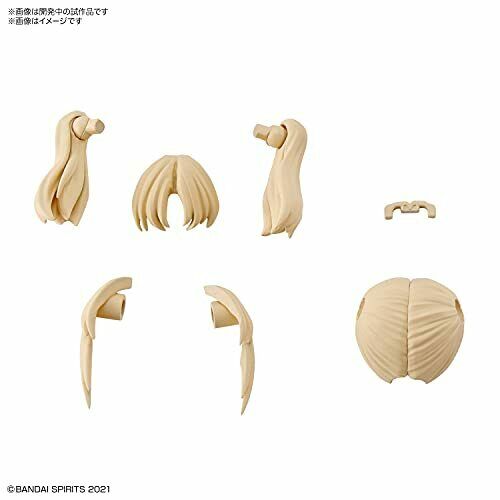 Bandai Spirits 30MS Option Hairstyle Parts Vol.1 All 4 Types (Plastic model) NEW_5