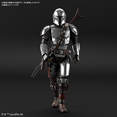 Bandai Star Wars 1/12 The Mandalorian Beskar Armor Silver Coating Ver. NEW_3