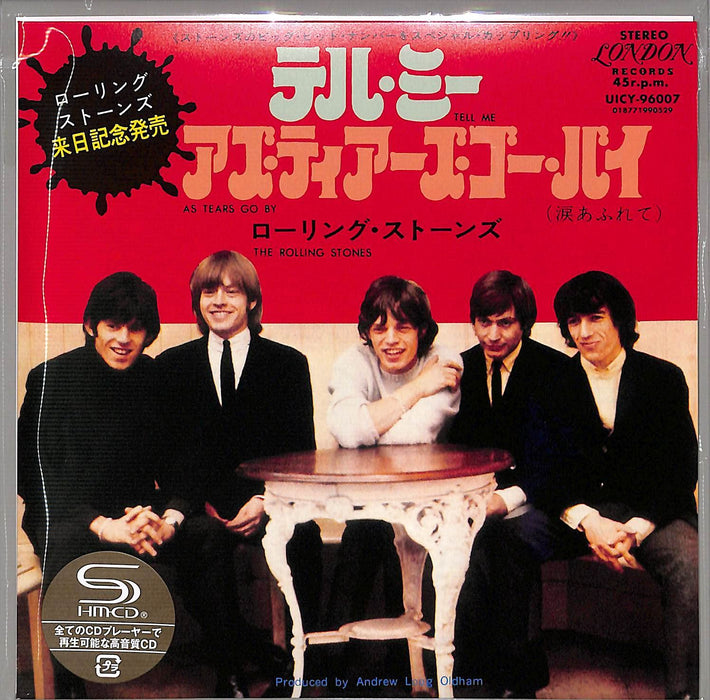 ROLLING STONES 7INCH EP SIZE SLEEVE JAPAN 5 SHM CD SET UICY-96007 NEW_1