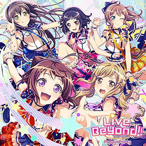 Poppin'Party Live Beyond First Limited Edition CD+Blu-ray BRMM-10424 Game Music_1