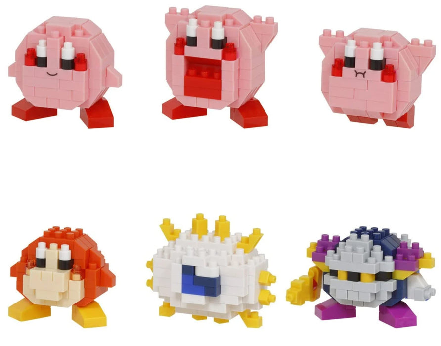 Kawada Nanoblock Mini Nano Kirby's Dream Land NBMC_29S Box Set of 6 Multi Color_1