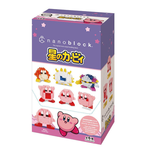 Kawada Nanoblock Mini Nano Kirby's Dream Land NBMC_29S Box Set of 6 Multi Color_2