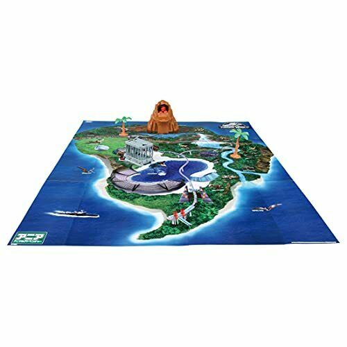 TAKARA TOMY Ania Jurassic World Big Dinosaur Kingdom Map with Owen & T-Rex NEW_1