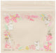 Gakken Sta:Ful Moomin Zip Bag Plastic Bag with Zipper Frame R04237 140x145mm NEW_1