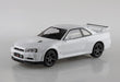 AOSHIMA 1/32 The Snap Kit Series Nissan R34 Skyline GT-R White Colored 11-B NEW_3