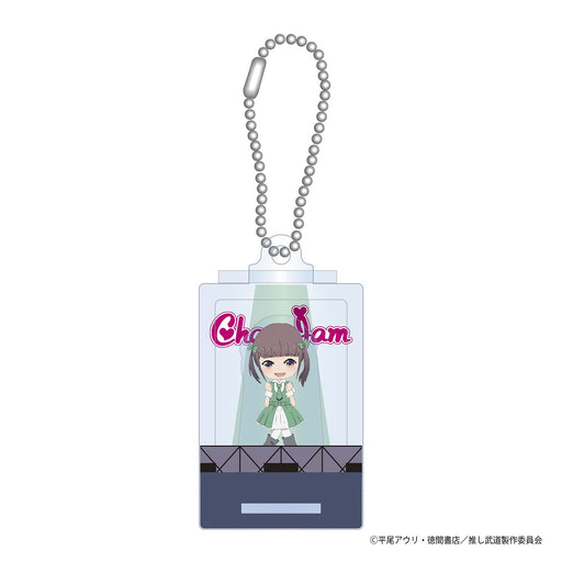 Acrylic mascot Oshiga Budokan Ittekuretara Shinu Fumi Yokota H55xW30mm NEW_1