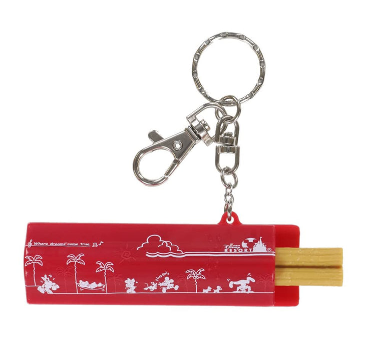 Mickey Churros Keychain Park Food Churros pop out! Tokyo Disney Resort TDR D1118_1