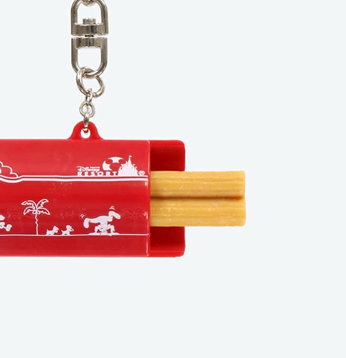 Mickey Churros Keychain Park Food Churros pop out! Tokyo Disney Resort TDR D1118_4