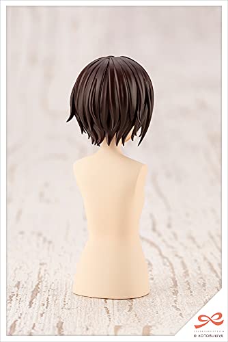 Sousai Shojo Teien After School Short Wig Type: A [White & Chocolate Brown] NEW_3