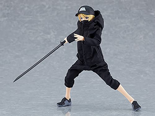 figma 524 Female Body (Yuki) w/ Techwear Outfit ABS&PVC non-scale Figure M06749_8