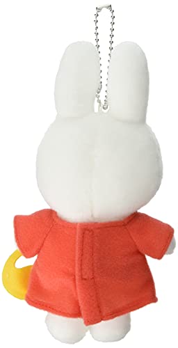 Sekiguchi maruko meets miffy mascot key chain 601332 Plush Toy NEW from Japan_2