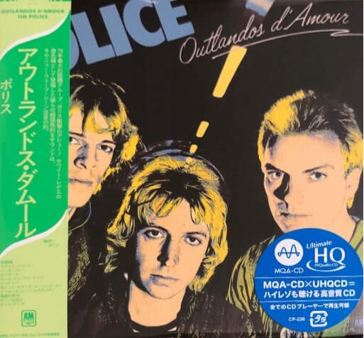 THE POLICE Outlandos D'amour JAPAN MQA UHQ MINI LP CD HI-RES Audio UICY-40347_1