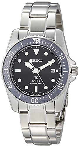 SEIKO Prospex SBDN069 Diver Scuba Solar Men's Watch Stainless Steel Silver NEW_1