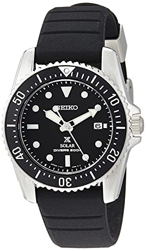 SEIKO Watch PROSPEX Diver's Watch DIVER SCUBA Solar SBDN075 Men's Black NEW_1