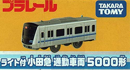 Takara Tomy Odakyu commuter vehicle type 5000 with original Plarail light 208216_7