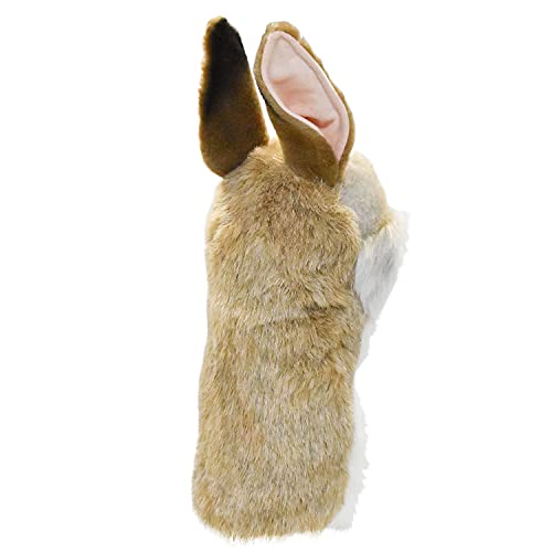 Hansa Golf Head Cover Brown Plush Animal Rabbit BH8186 unisex For 460cc drivers_4