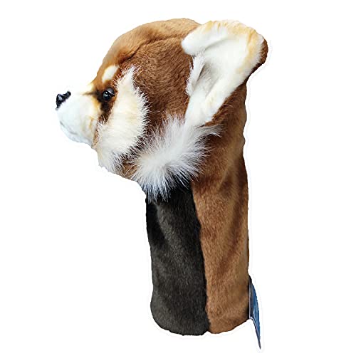 HANSA ZOO Golf Driver Club Head Cover Real Plush Animal Red Panda 460cc ‎BH8187_3