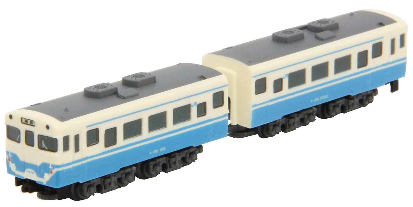 Rokuhan Z Gauge ST010-3 Z Shorty Kiha 58 Shikoku Color Diesel Car Model Train_1