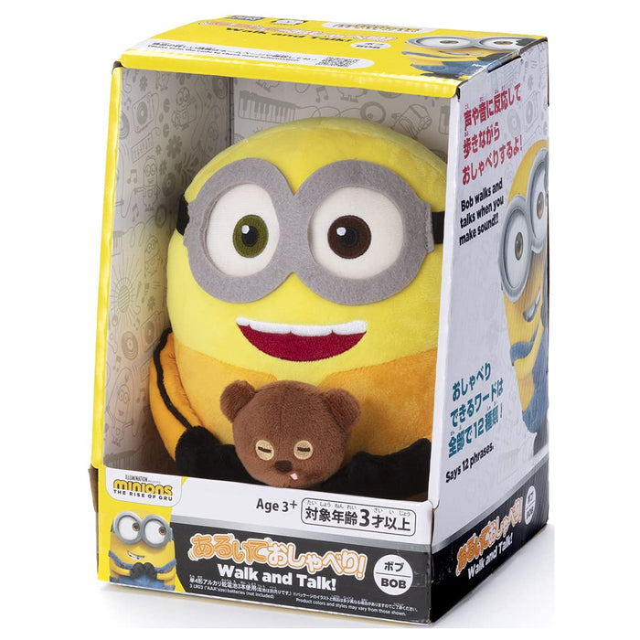 TAKARATOMY A.R.T.S Minions 2 Walk and Chat! Bob H18cm 249150 Battery Powered NEW_2