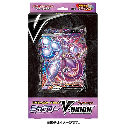 Pokemon Card Game Sword & Shield Special Card Set Mewtwo V-Union ‎20210531 NEW_1