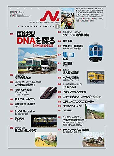 N. 2021 August Vol.119 (Hobby Magazine) NEW from Japan_2