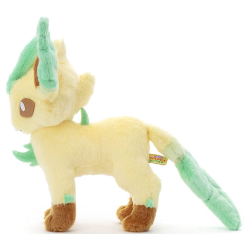TAKARATOMY A.R.T.S Pokemon I choose You! Leafeon Plush Doll 23cm ‎705663 NEW_2
