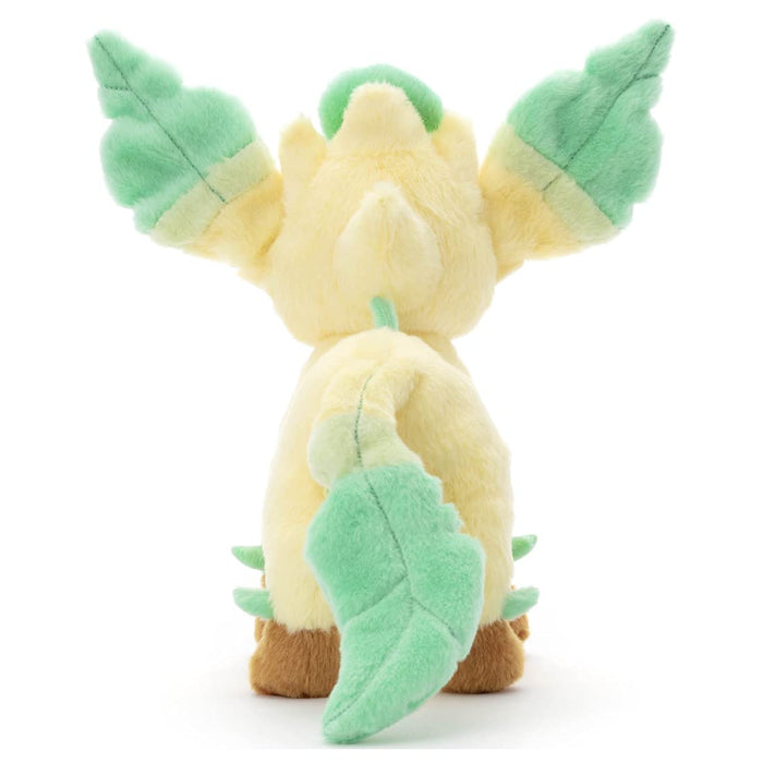 TAKARATOMY A.R.T.S Pokemon I choose You! Leafeon Plush Doll 23cm ‎705663 NEW_3