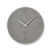 Lemnos Wall Clock Analog Diatomaceous Earth Gray Made in Japan NY21-03GY NEW_1