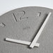 Lemnos Wall Clock Analog Diatomaceous Earth Gray Made in Japan NY21-03GY NEW_3
