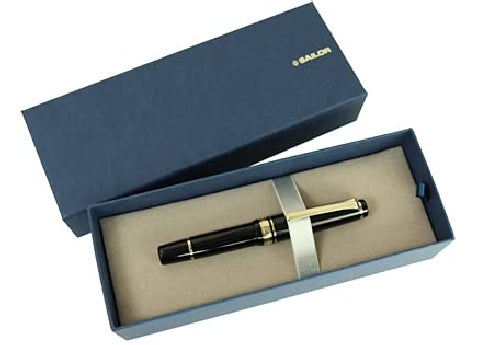Sailor Fountain Pen Professional Gear Slim Mini Gold Black Fine Point 111303220_5