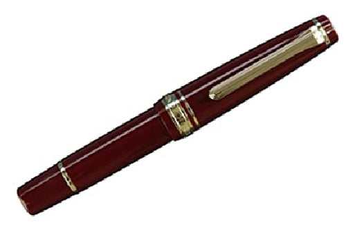 Sailor Fountain Pen Professional Gear Slim Mini Gold Marun Medium Fine 111303332_1