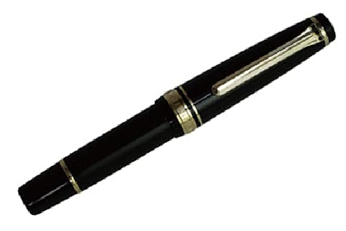 Sailor Fountain Pen Professional Gear Slim Mini Gold Black MF 111303320 NEW_1