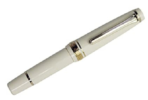 Sailor Fountain Pen Professional Gear Slim Mini Gold Ivory Medium Fine 111303317_1