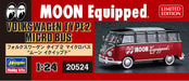 Hasegawa 1/24 Volkswagen Type2 Microbus Moon Equipped Model kit ‎HA20524 NEW_5