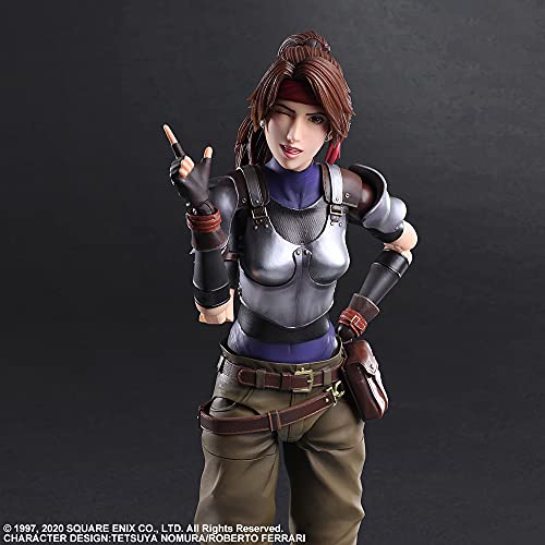 Final Fantasy VII Remake Play Arts Kai Jessie Figure PVC 250mm SQEAR1.UK.CTFG_5