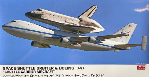 Hasegawa SPACE SHUTTLE ORBITER & BOEING 747 SHUTTLE CARRIER AIRCRFT kit HLT10844_1