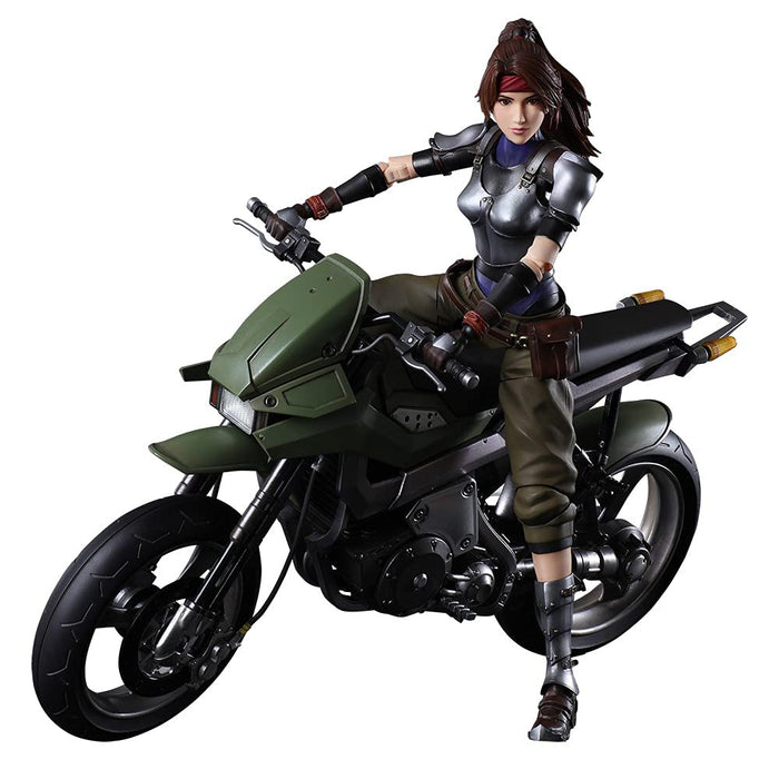 FINAL FANTASY VII REMAKE PLAY ARTS KAI JESSIE & MOTORCYCLE SET SQEAR1.UK.CTFH_1
