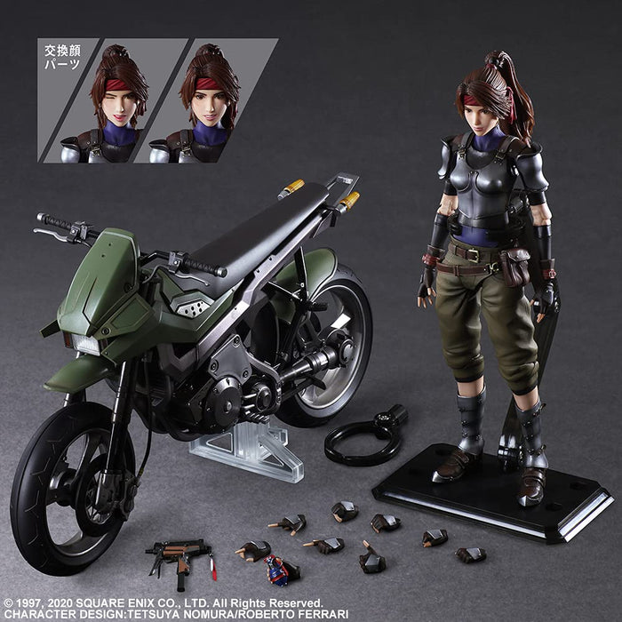 FINAL FANTASY VII REMAKE PLAY ARTS KAI JESSIE & MOTORCYCLE SET SQEAR1.UK.CTFH_7