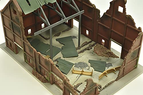 Tomytec Geocolle Combat DCM12 Dio Com Decayed Warehouse (Plastic model) NEW_5