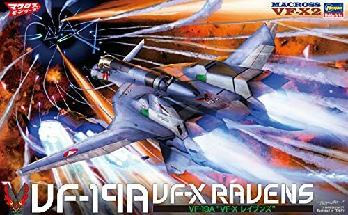 Hasegawa Macross Plus VF-19A 'VF-X Ravens' 1/48 Scale (Plastic model) NEW_4