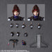 Final Fantasy VII Remake Play Arts Kai Jessie, Cloud & Motorcycle Set Figure NEW_2