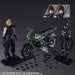 Final Fantasy VII Remake Play Arts Kai Jessie, Cloud & Motorcycle Set Figure NEW_7