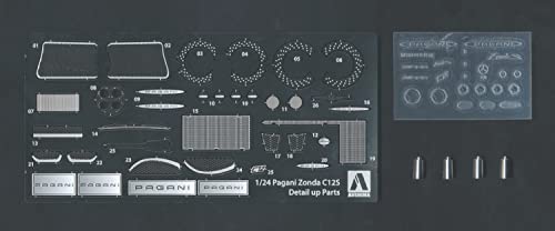 AOSHIMA 1/24 The Super Car Series Detail Up Parts TSC-09 Pagani Zonda NEW_2
