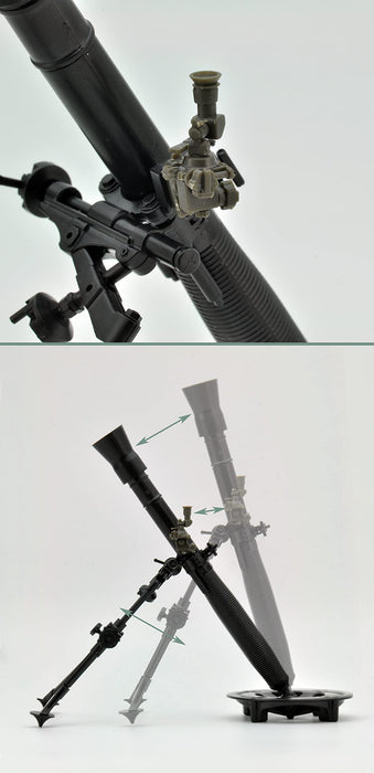 TomyTec LittleArmory LD035 81mm Mortar M252 Type 318767 Plastic Model Kit 1/12_3
