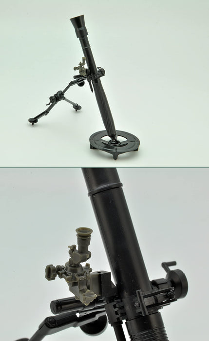 TomyTec LittleArmory LD035 81mm Mortar M252 Type 318767 Plastic Model Kit 1/12_6