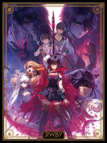 RWBY Volume 5 First Limited Edition Blu-ray Booklet 1000804692 Animation NEW_2