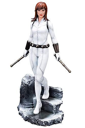 ARTFX Premier Marvel Universe Black Widow White Costume 1/10 Figure KOTOBUKIYA_1