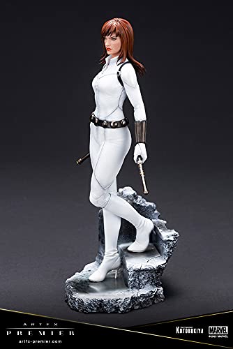 ARTFX Premier Marvel Universe Black Widow White Costume 1/10 Figure KOTOBUKIYA_2