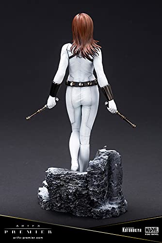 ARTFX Premier Marvel Universe Black Widow White Costume 1/10 Figure KOTOBUKIYA_5